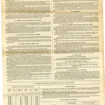 Return, Tax