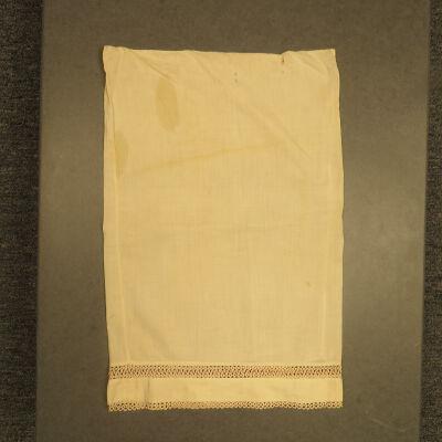 Small Child's Pillowcase with Tatting