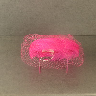 Front of pink hat.: Origformat: Artifact