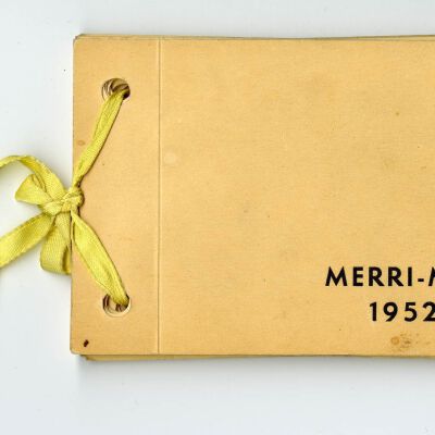 Merri Mix Club program, 1952