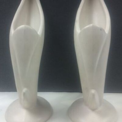 Pair of Van Briggle Vases: Origformat: Artifact