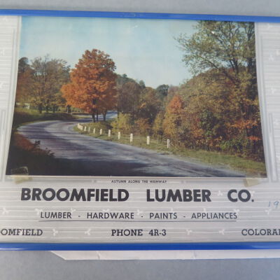 Broomfield Lumber Co. Calendar 1951