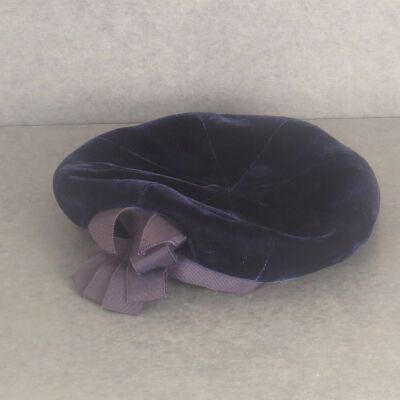 Front of navy hat.: Origformat: Artifact
