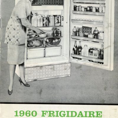 1960 Frigidaire Refrigerator Owner's Manual