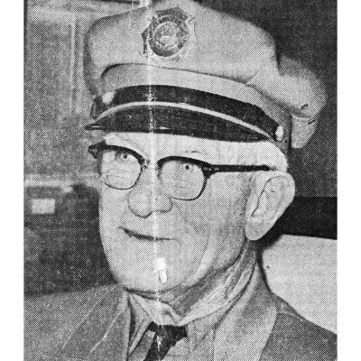 Unidentified Tollbooth Worker Portrait