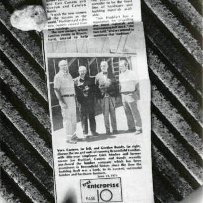 Free Enterprise Article on Broomfield Lumber Company