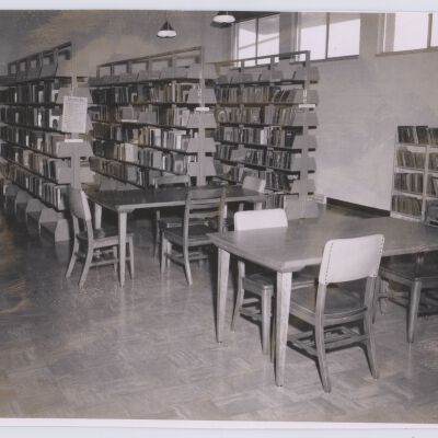 Interior of Mamie Doud Eisenhower Library - 1963