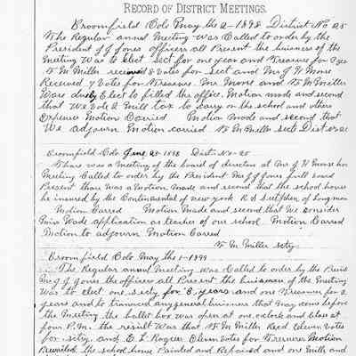 Broomfield School Documents