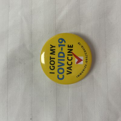 Covid Vaccine Pin