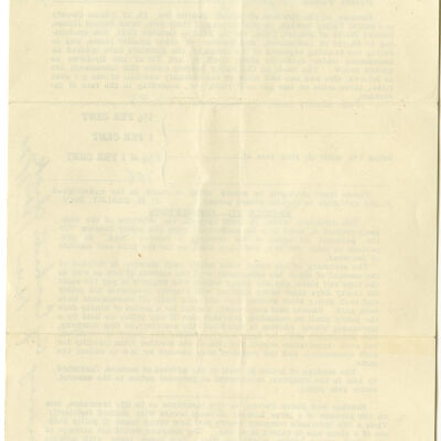 Correspondence