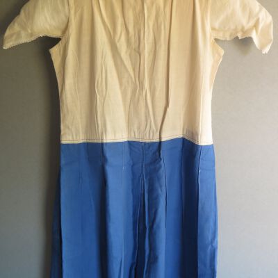 Back of dress: Origsize: 24" (w) x 34" (l); Origformat: Artifact