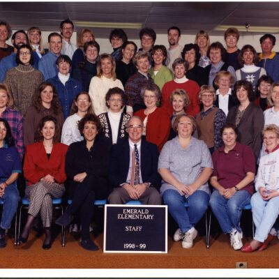 1998-1999 Emerald Elementary Staff