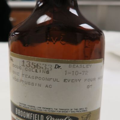 Bottle, Medicine