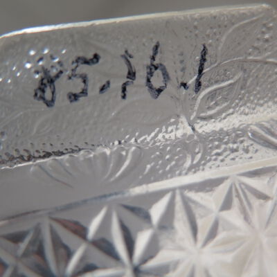 Close up of number: Origsize: 9.5" (h) x 3" (w) x; Origformat: Artifact