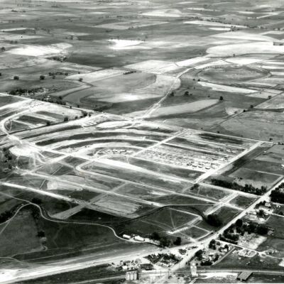 Aerial Photo of Houses Under Construction