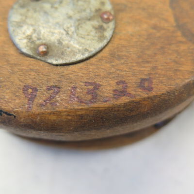 Number detail on side.: Origsize: 1.5" (h) x 2.25" (w); Origformat: Artifact