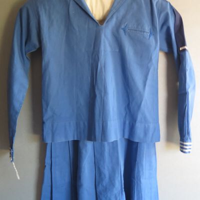 Jacket and dress together: Origsize: 24" (w) x 34" (l); Origformat: Artifact