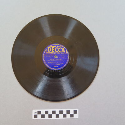 B side of record.: Origsize: 9.75" (diam); Origformat: Artifact