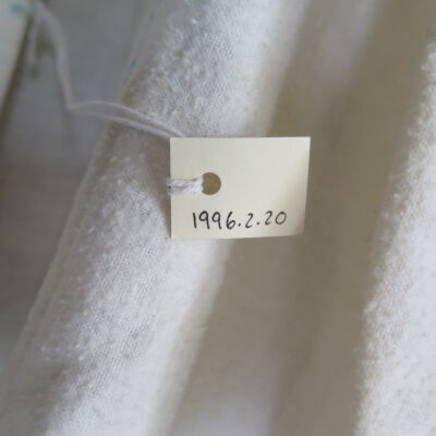Number of nightgown: Origsize: 9" (w) x 20" (l); Origformat: Artifact