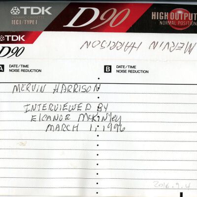 Merwin Harrison Oral History