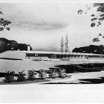 Rendering of Safeway Store