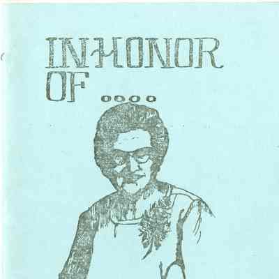 In Honor of Elizabeth Kennedy
