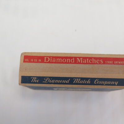 Side of matchbox.: Origsize: 2.75" (h) x 4.75" (w; Origformat: Artifact