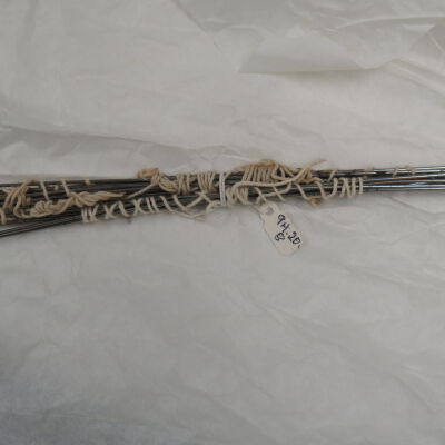 Side of knitting needles.: Origsize: 9" (l); Origformat: Artifact