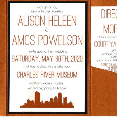 Wedding Invite for May 30, 2020