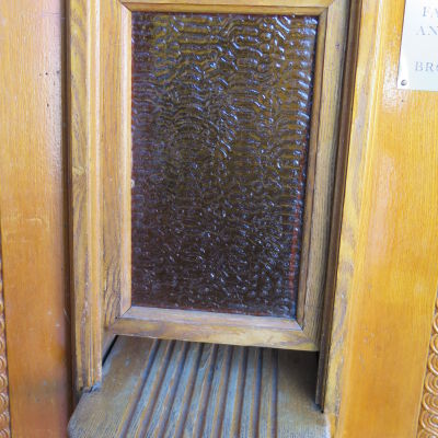 Close up of window.: Origformat: Artifact