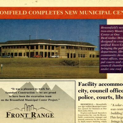 Broomfield Completes New Municipal Center