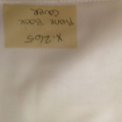 Number on phone book cover.: Origsize: 9.5" (w) x 11" (l); Origformat: Artifact