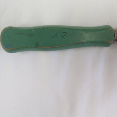 Number on knife handle.: Origsize: 0.75" (h) x 1" (w) x; Origformat: Artifact