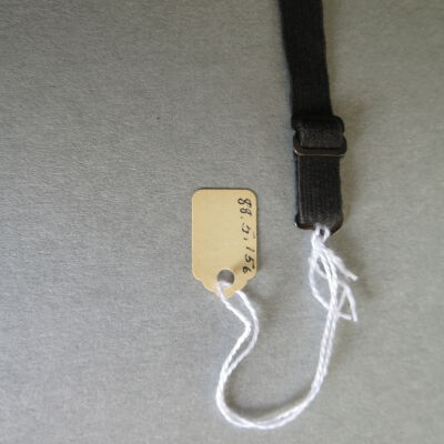 Number of bowite: Origsize: 2" (w) x 15" (l); Origformat: Artifact