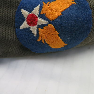 Patch on other shoulder.: Origsize: 16" (w) x 31" (l); Origformat: Artifact