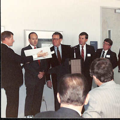 Men at Meeting