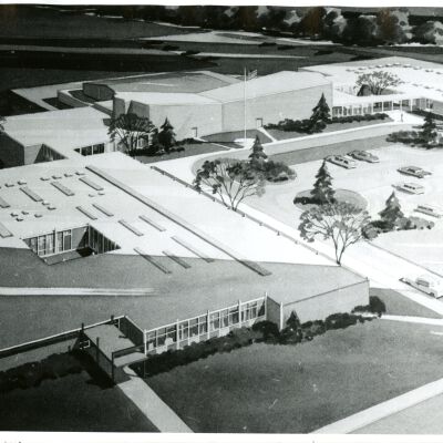 Model of Broomfield Building Project - 1975?
