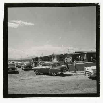 People visiting a new Broomfield housing development
