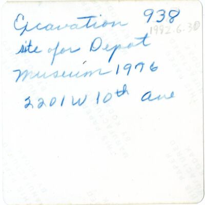 Back inscription of 1992.6.30: Origsize: 3.5" x 3.5"