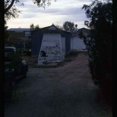 Pump House on Crawford Property, 1979: Origsize: 35mm; Origformat: Slide; Resolution: 4000dpi