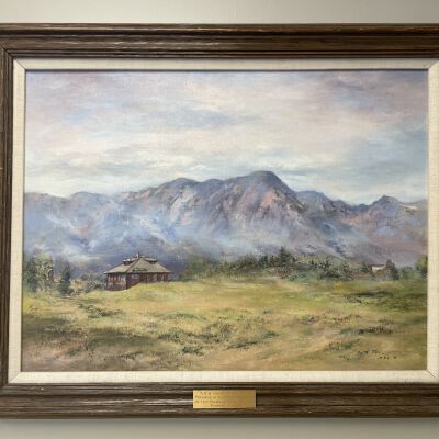 Oil Painting: View From Depot Hill