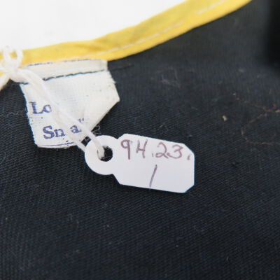 Number on vest.: Origsize: 18" (w) x 19.5" (l); Origformat: Artifact