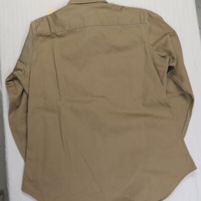 Back of shirt: Origsize: 25" (w) x 32" (l); Origformat: Artifact