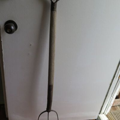 front of pitch fork