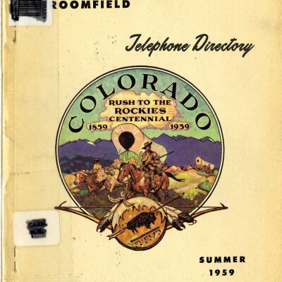 Broomfield Telephone Directory, Summer 1959
