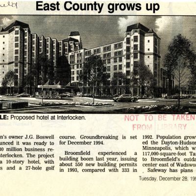 East County grows up