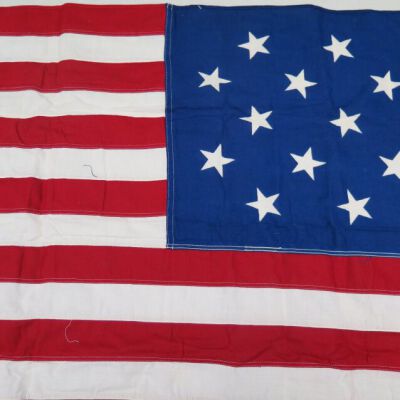 Back of flag.: Origformat: Artifact