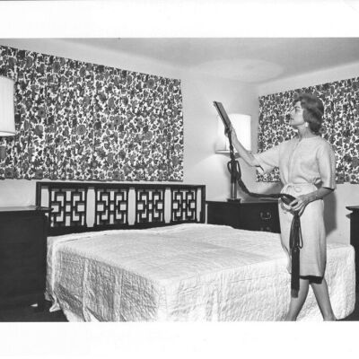 Bedroom of Model Home