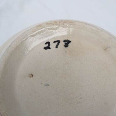 Bottom of bowl.: Origsize: 5" (h) x 8.5" (dia); Origformat: Artifact