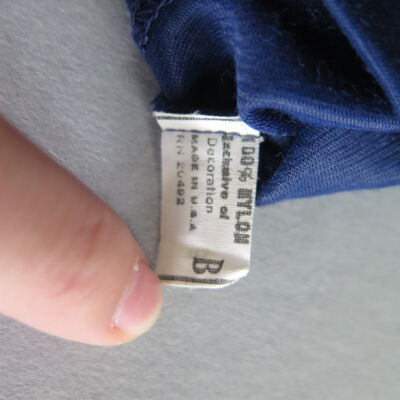 Tag in gloves.: Origsize: 4" (w) x 6" (l); Origformat: Artifact